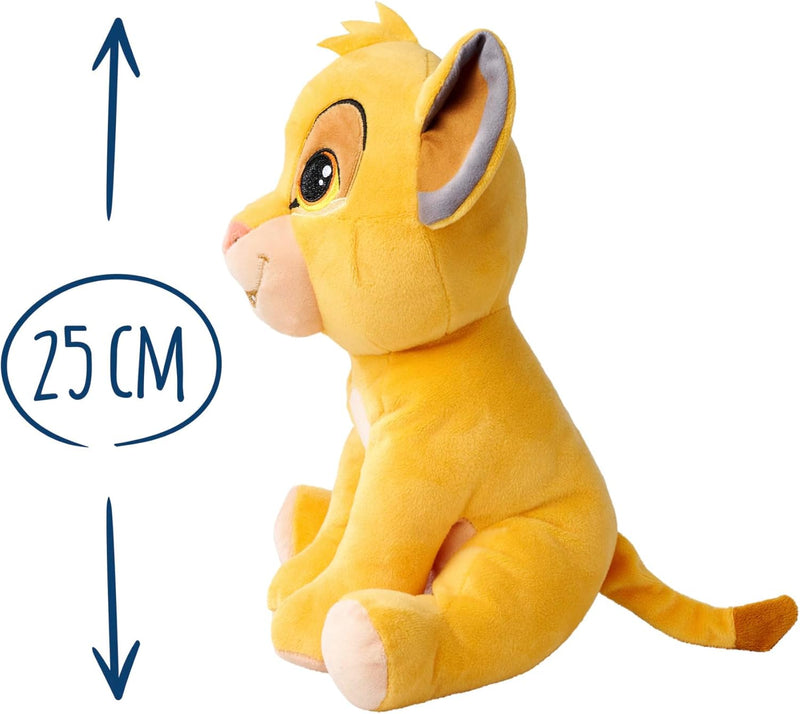6315870070 Disney Lion King, 30 Ans, Peluche, 25 Cm, Convient Dès Les Premiers Mois
