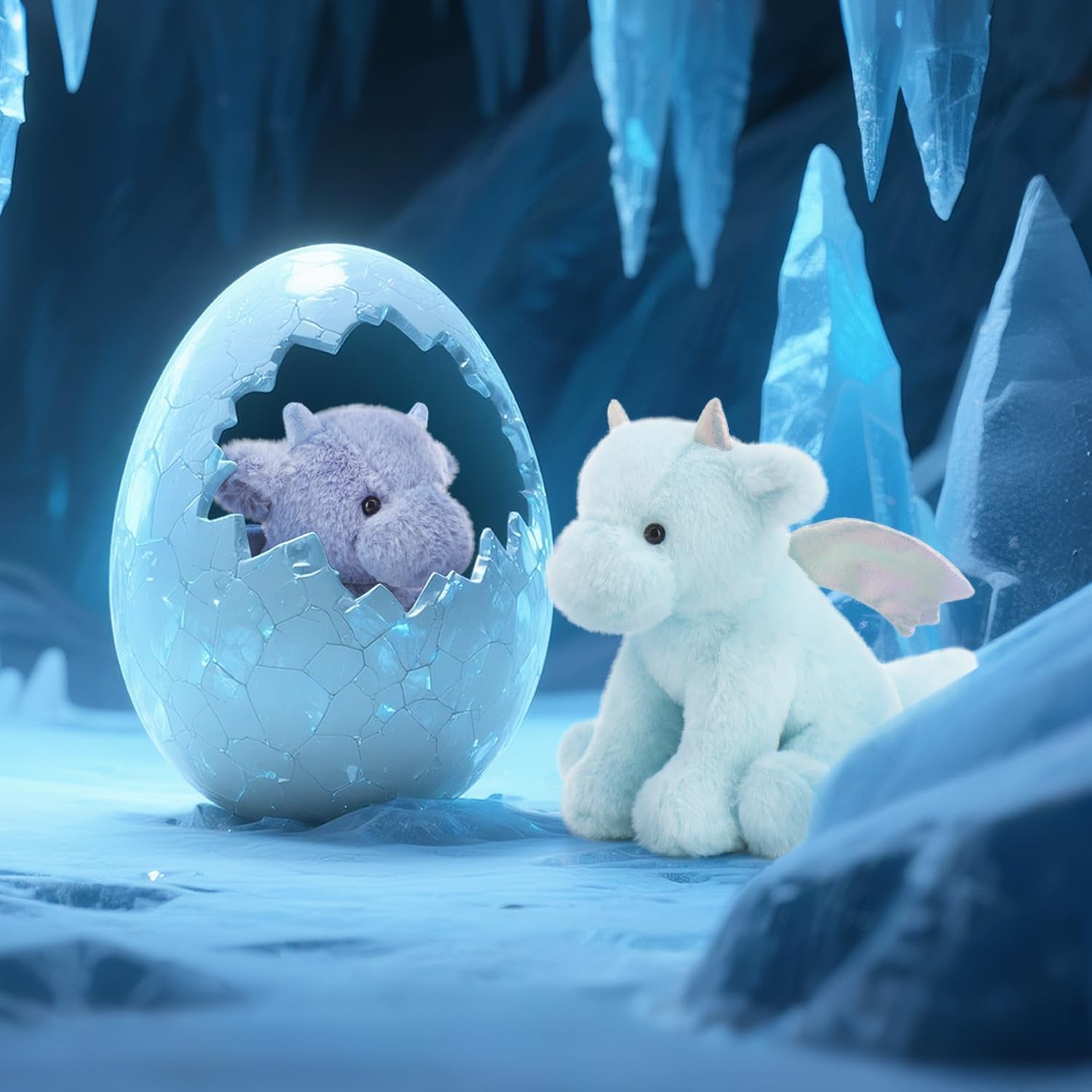 Peluche Dragon Vert En Peluche Douce Pour Enfant (Dragon En Peluche Vert, 20 Cm), S