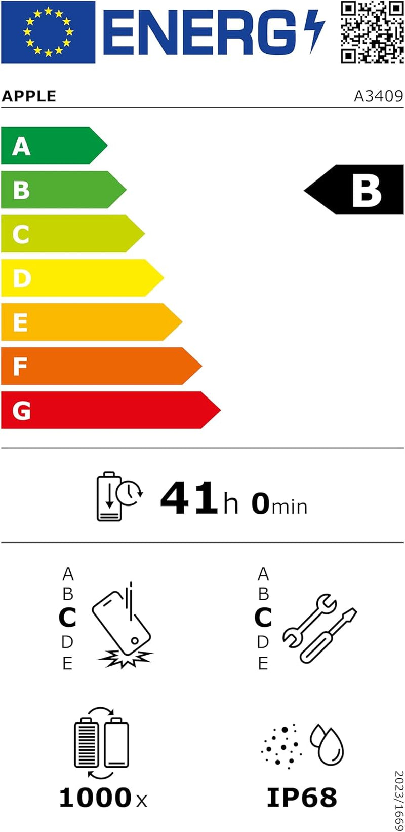 Iphone 16E 256 Go : Conçu Pour  Intelligence, Puce A18, Autonomie De Taille, Caméra Fusion 48 Mpx, Écran Super Retina XDR De 6,1 Pouces; Blanc
