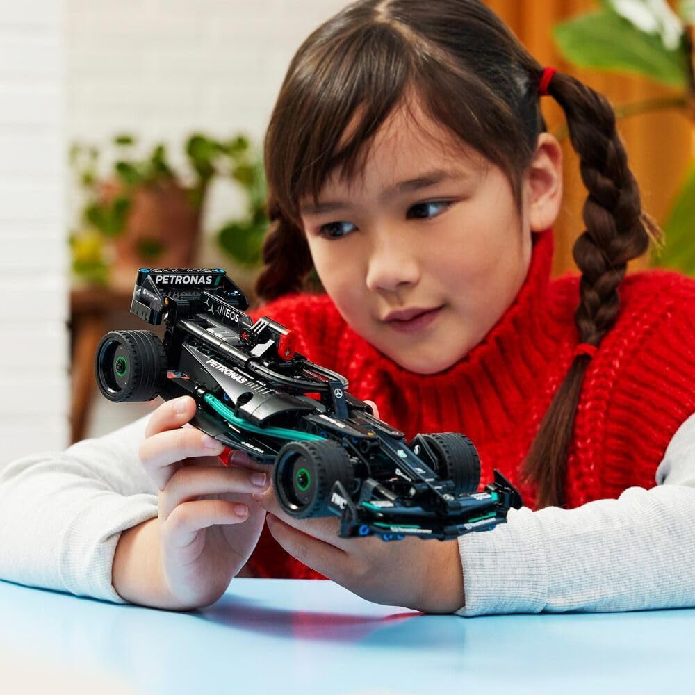 Technic Mercedes-Amg F1 W14 E Performance Voiture De Course Jouet Pour Enfants, Garçons Et Filles Dès 7 Ans, Modèle À Rétrofriction, Décoration Pour Chambre, Idée Cadeau D'Anniversaire 42165