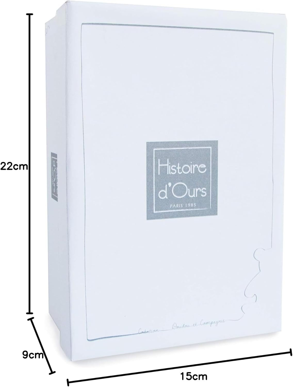 - Peluche Lapin - Boite Cadeau - Beige - 25 Cm - Douce Et Mignonne - Idée Cadeau De Naissance Et Anniversaire Fille Et Garçon - HO2430