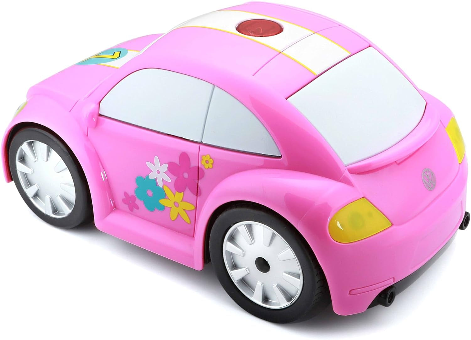 Bburago Maisto France - Véhicule Bébé Radiocommandé Ma 1Ère Coccinelle RC Rose – Jouet Télécommandé Pour Enfants À Partir De 18 Mois – Voiture Autopropulsée Avec Lumières Et Sons Amusants