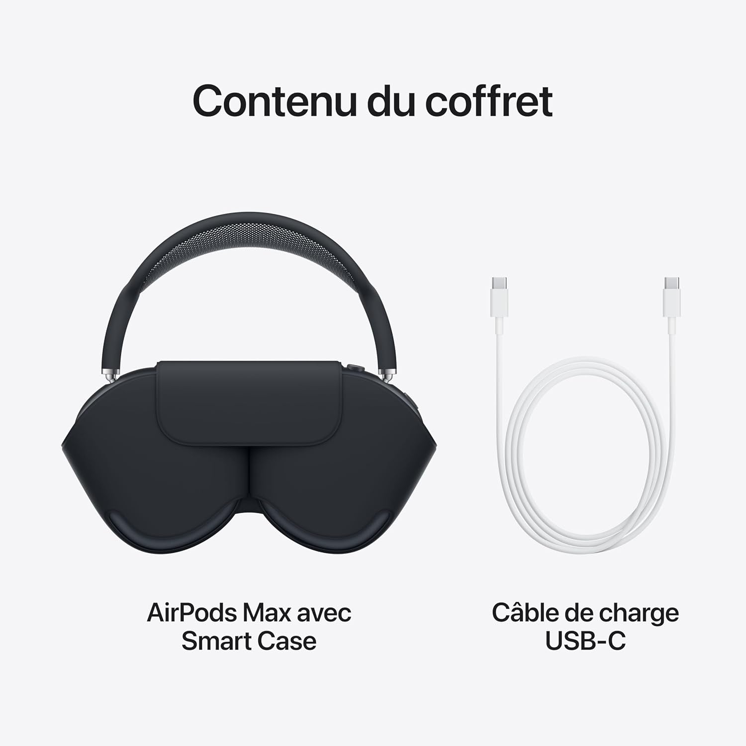 Airpods Max Casque Circum-Auriculaire Sans Fil, Réduction Active Du Bruit De Niveau Pro, Mode Transparence, Audio Spatial Personnalisé, Recharge USB C, Orange