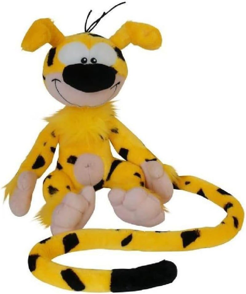 JEMINI | Peluche Marsupilami | 30 Cm | Finition Douce | Licence Officielle | Queue Longue 75 Cm | Jouet D’Éveil Premier Âge | Idée Cadeau | Lavable En Machine | Jaune | 022365
