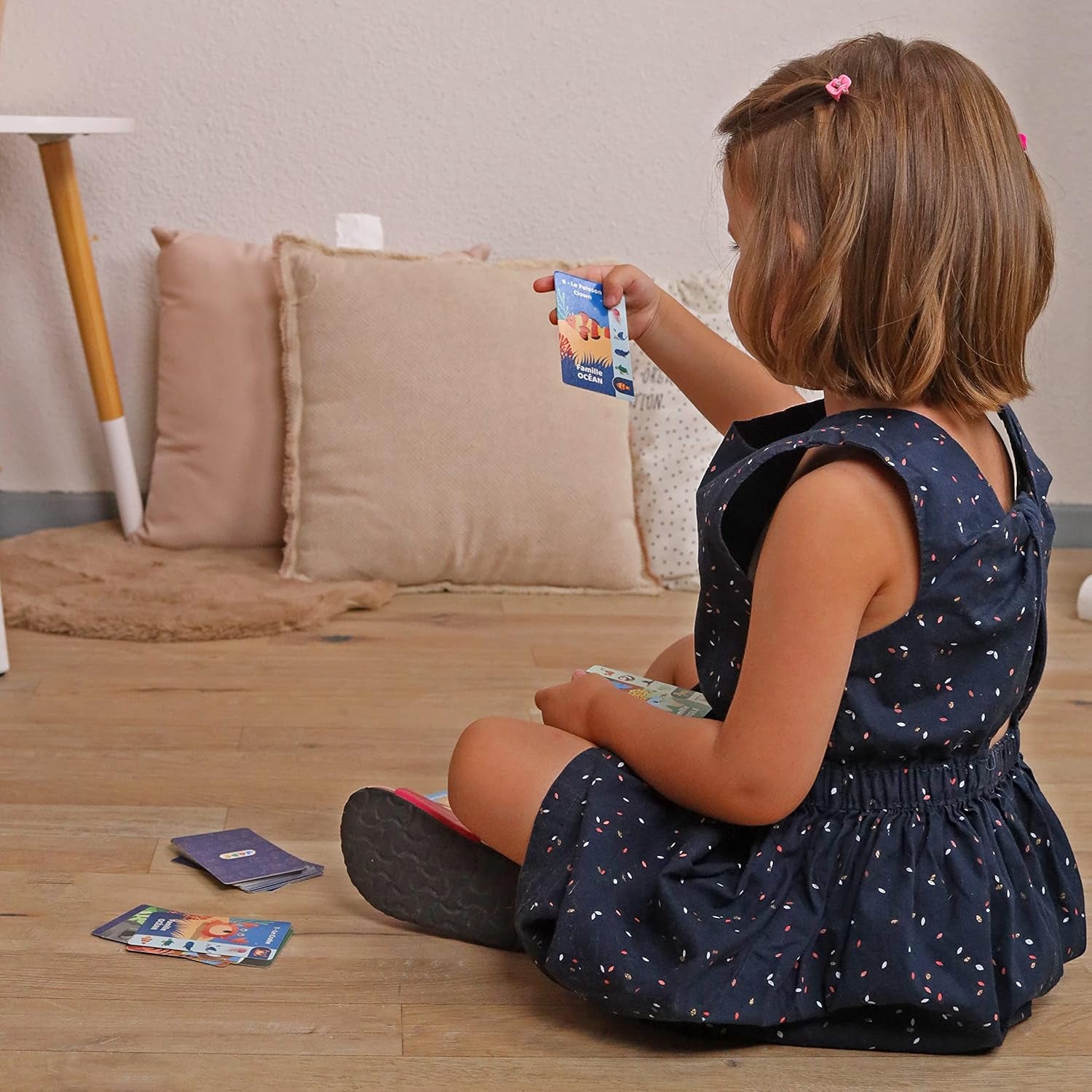 - Jeu De 7 Familles Sur Le Theme Des Animaux - Jeu De Cartes - 142121-54 Cartes - Multicolore - Cartonné - Design Français - Puzzle Enfant - Jade - À Partir De 4 Ans