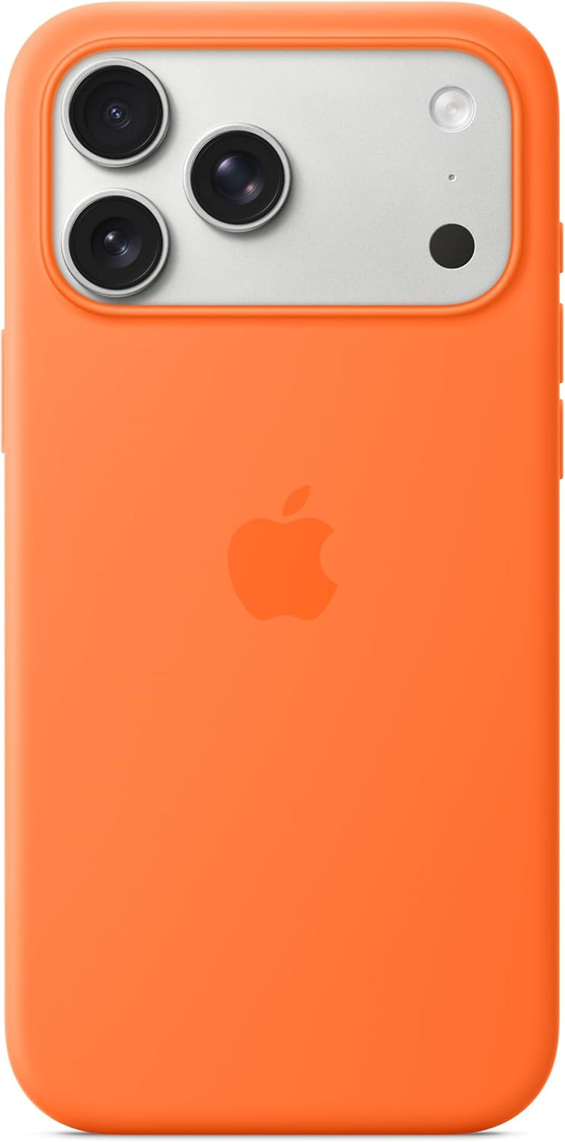 Coque En Silicone Avec Magsafe Pour Iphone 17 Pro Max – Orange
