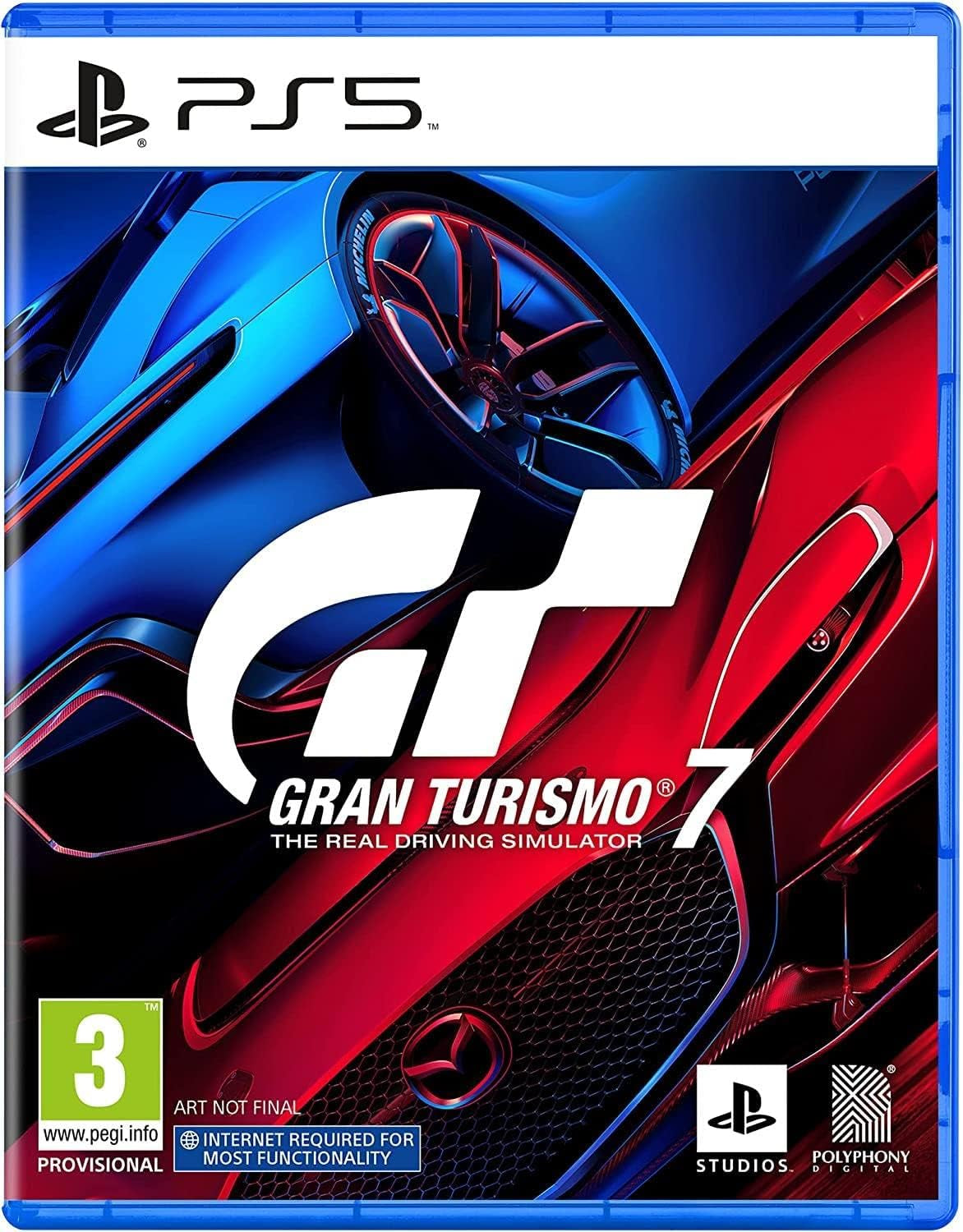 Sony, Gran Turismo 7 PS5, Jeu De Course, Édition Standard, Version Physique Avec CD, En Français, 1 Joueur Et Multijoueurs, PEGI 3, Pour  5