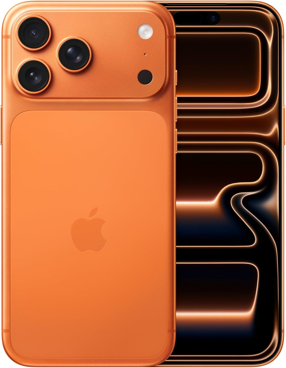 Iphone 17 Pro Max 512 Go : Écran 6,9 Pouces, Puce A19 Pro, Autonomie Record Sur Iphone, Système Caméra Pro Fusion, Caméra Avant Center Stage ; Orange Cosmique
