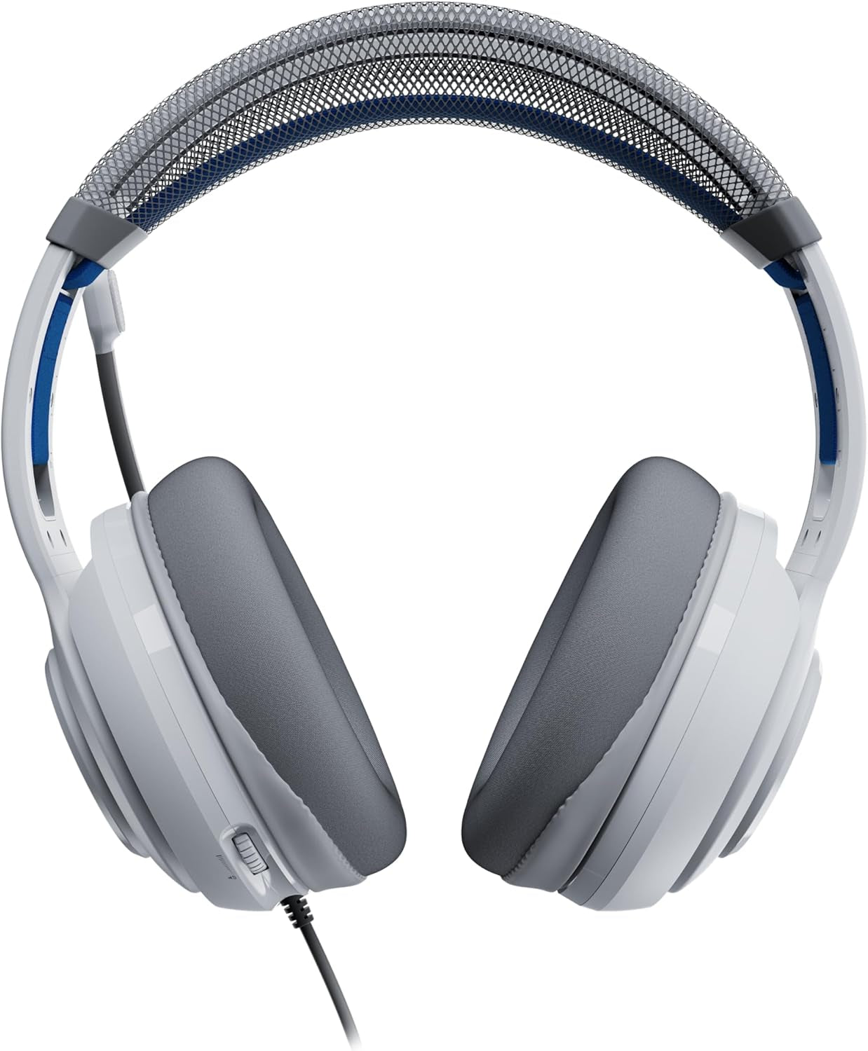 Atlas 200 Blanc Playstation Casque De Gaming Filaire Sous Licence Officielle Pour Playstation W/Transducteurs Nanoclear De 50 Mm Pour PS5 Et PS4