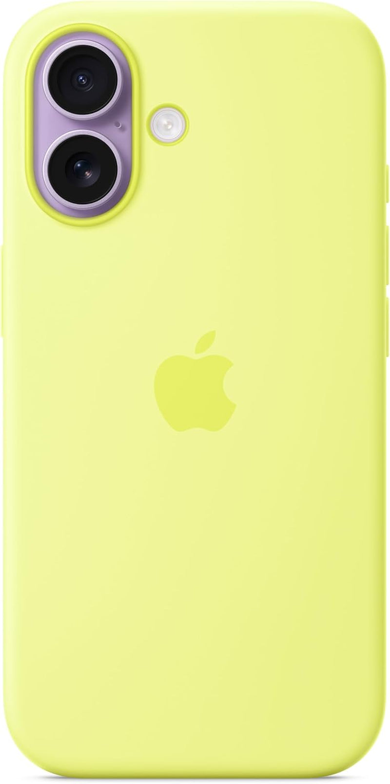 Coque En Silicone Avec Magsafe Pour Iphone 17 - Jaune Fluo