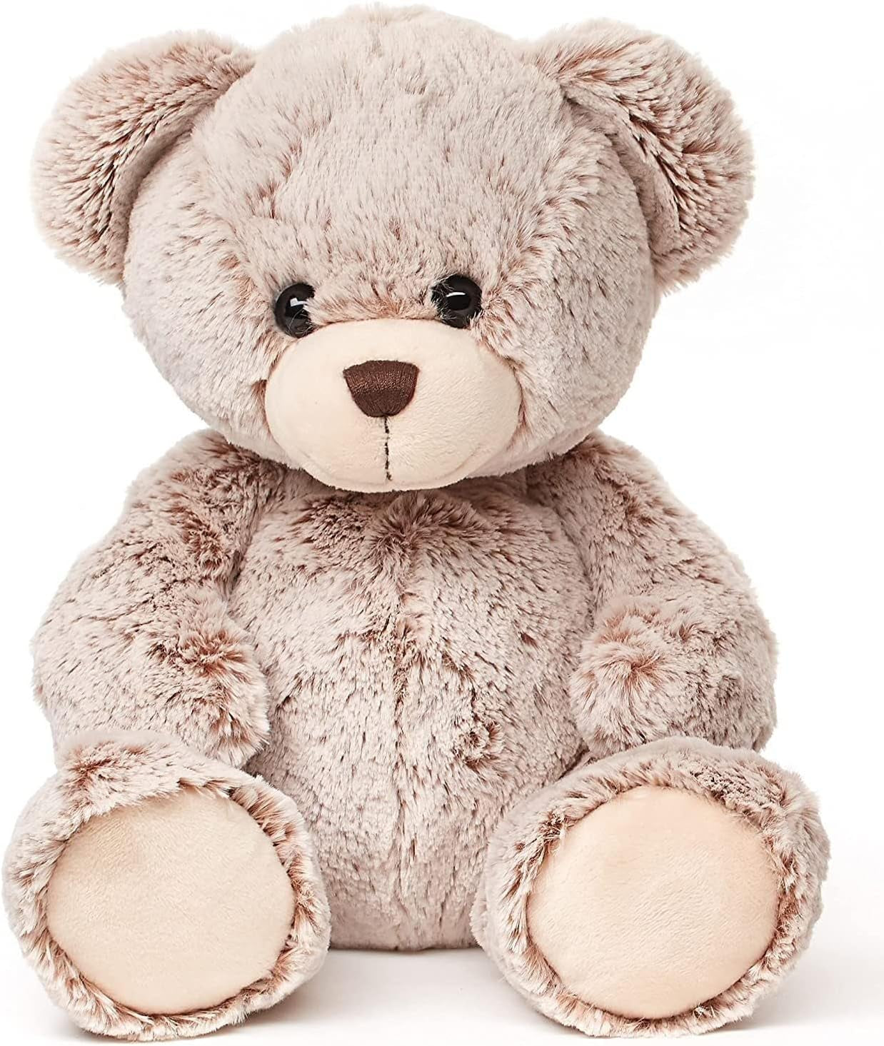 - Teddy Super Doux (Marron Clair) - 24 Cm (Hauteur) - Ours En Peluche, Nounours - Peluche, Doudou