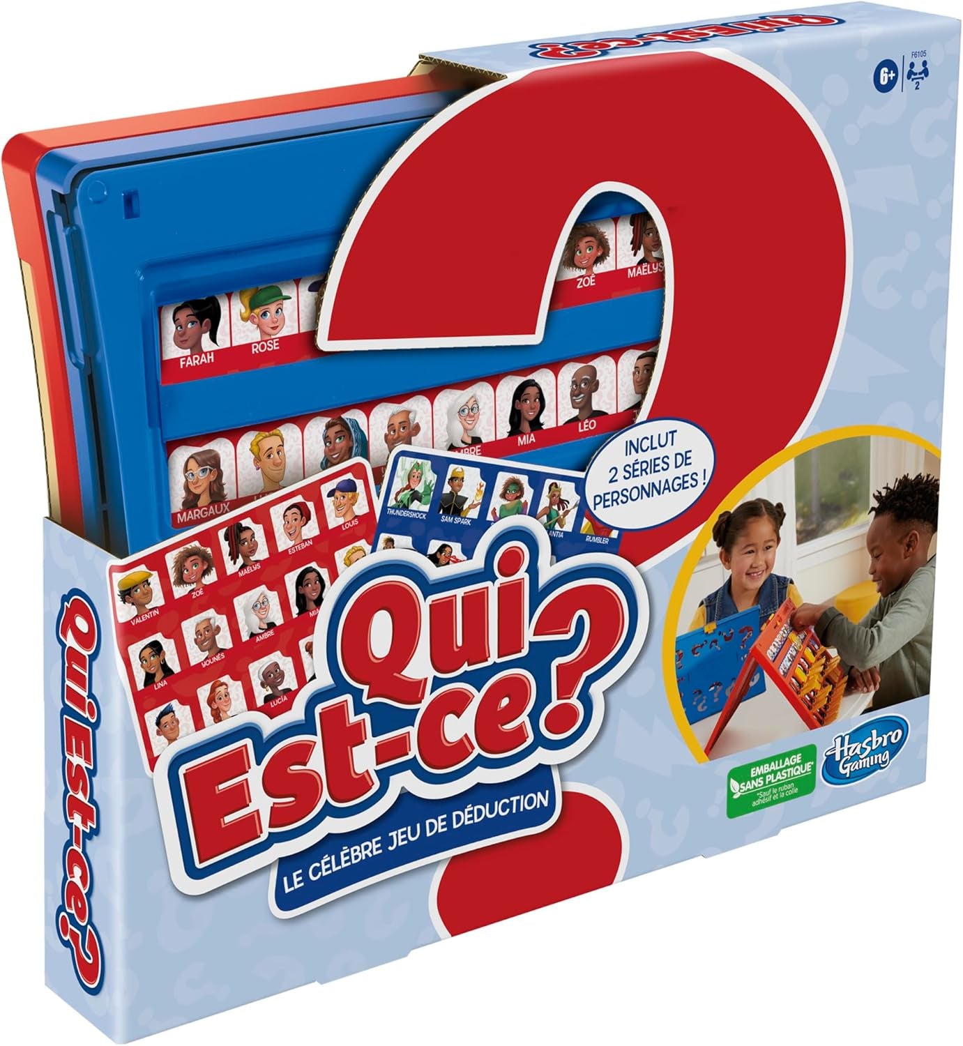 Qui Est-Ce ? Jeu De Société, Célèbre Activité De Déduction Pour Enfants, Pour 2 Joueurs, À Partir De 6 Ans