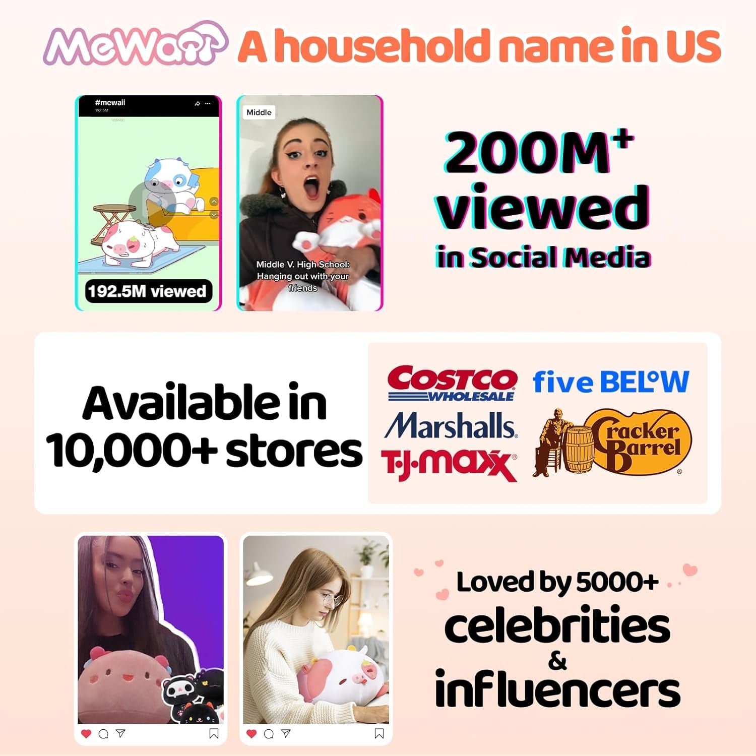 50CM Kawaii Chat Peluche Coussin Long Chat Noir Jouet Moelleux Et Confortable Oreiller Chat En Peluche Pour Les Enfants De 3 Ans Et Plus