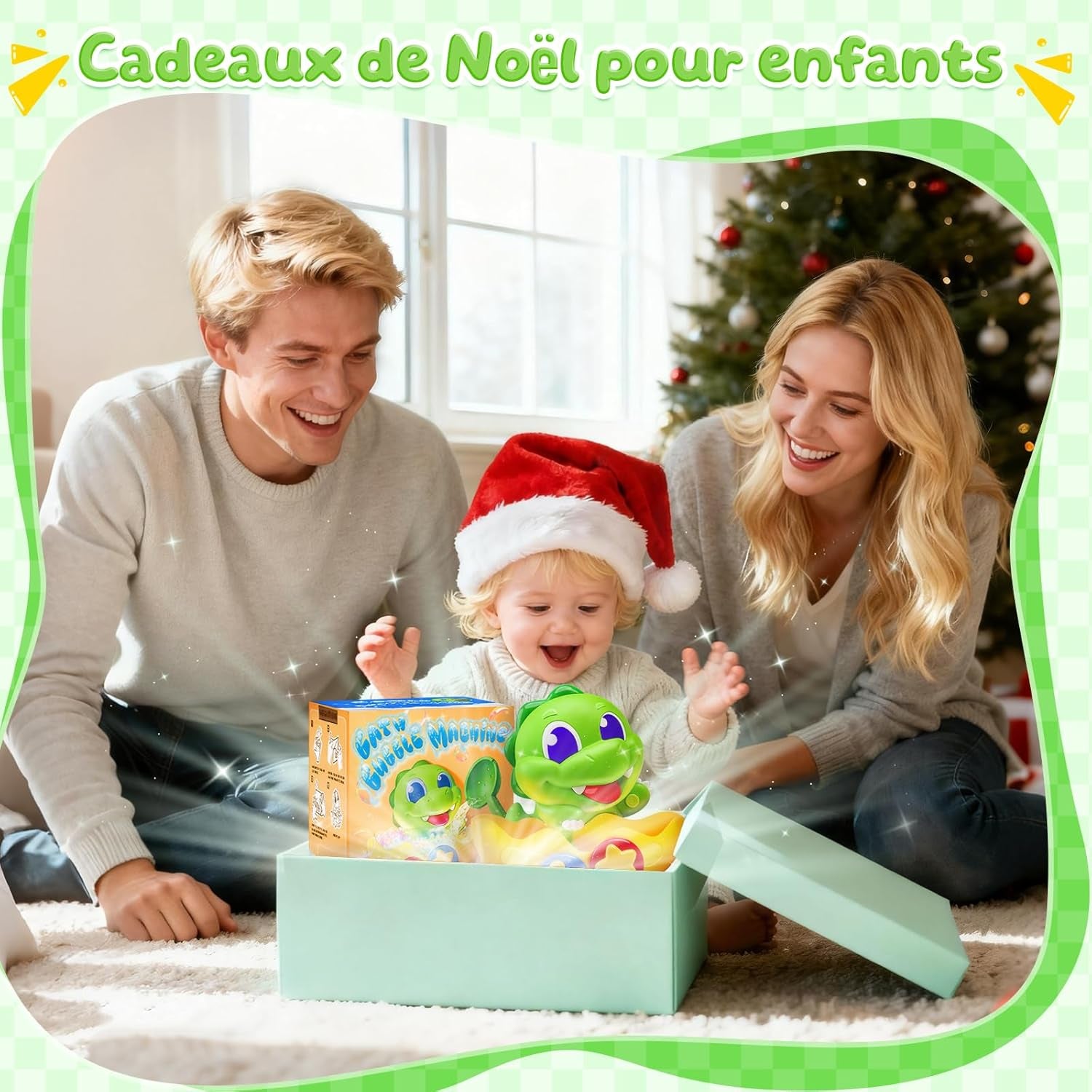 Jouets De Bain Bébé Dinosaure, Jeux De Bain Pour Bebe Enfant 1-5 Ans, Jouet De Bain Machine À Bulles Avec Lumineux & Cuillère, Jouets Sensoriels De Baignoire, Cadeau Pour 1 2 3 4 5 Ans Garcon Fille
