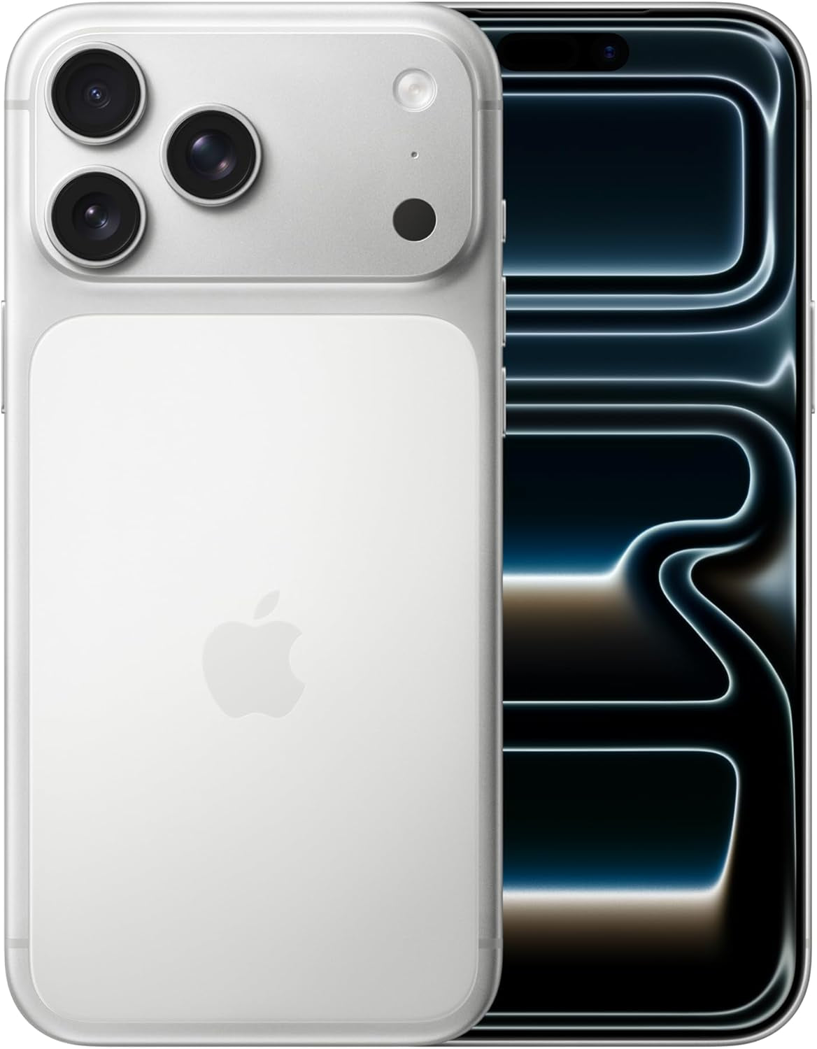 Iphone 17 Pro Max 256 Go : Écran 6,9 Pouces, Puce A19 Pro, Autonomie Record Sur Iphone, Système Caméra Pro Fusion, Caméra Avant Center Stage ; Argent