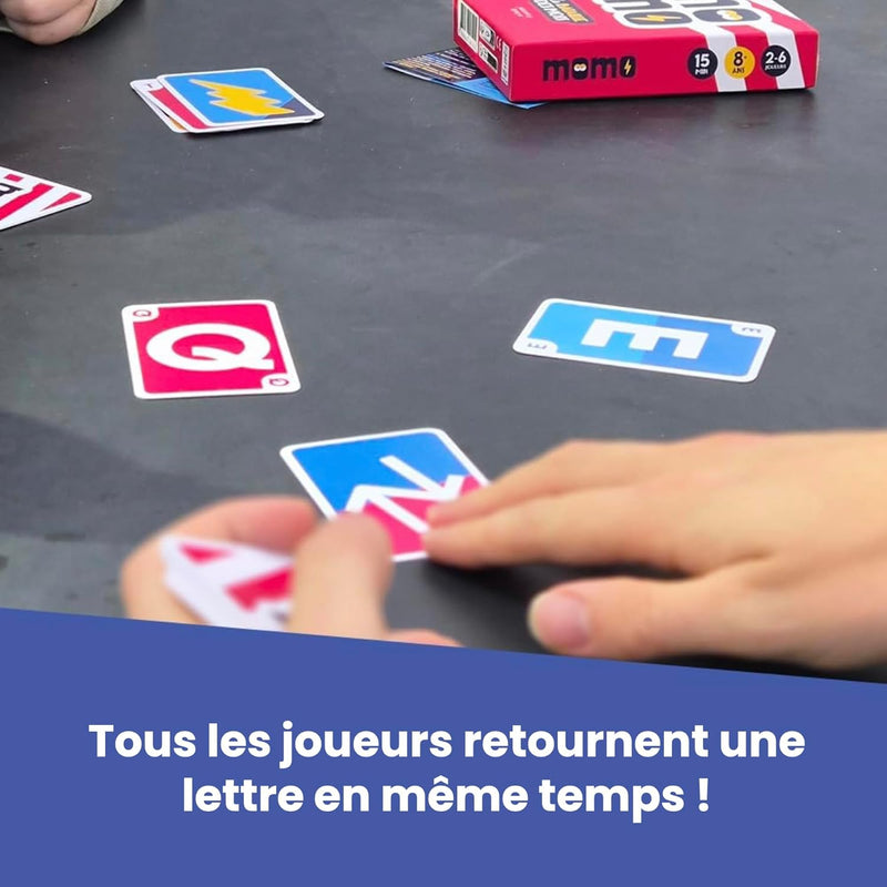 Momo - Jeu De Société Hilarant - Jeu D’Ambiance Pour Famille Et Amis - Prise En Main Rapide - Jeu De Cartes À Partir De 8 Ans - 2 À 6 Joueurs