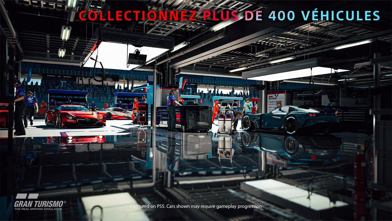 Sony, Gran Turismo 7 PS5, Jeu De Course, Édition Standard, Version Physique Avec CD, En Français, 1 Joueur Et Multijoueurs, PEGI 3, Pour  5