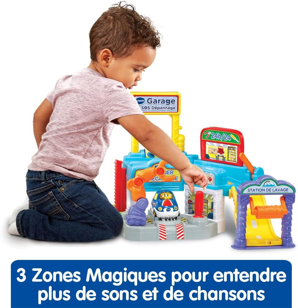 - Tut Tut Bolides, Garage SOS Dépannage Avec Noé Voiture À Réparer, Garage Voitures Enfant, 3 Zones Magiques, Cadeau Garçon Et Fille De 1 an À 5 Ans - Contenu En Français