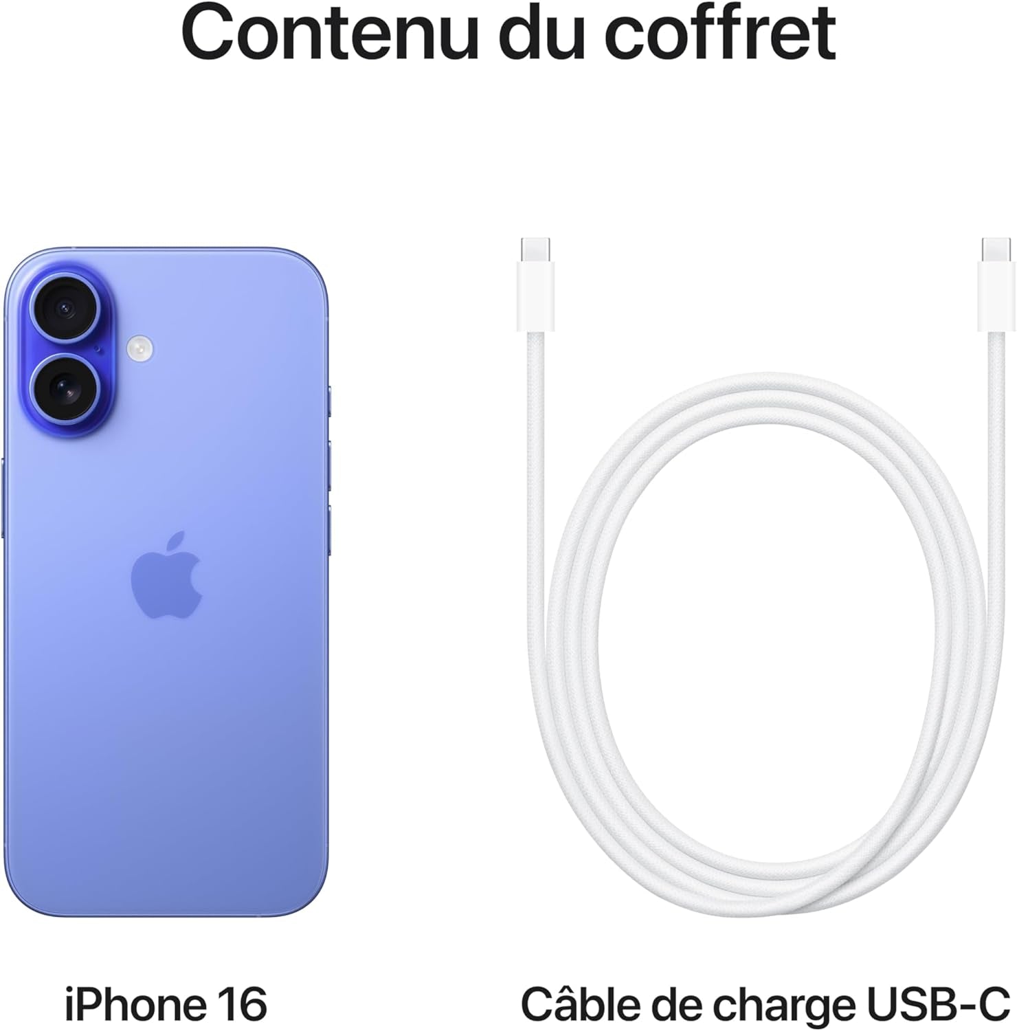 Iphone 16 (128 Go) - Outremer
