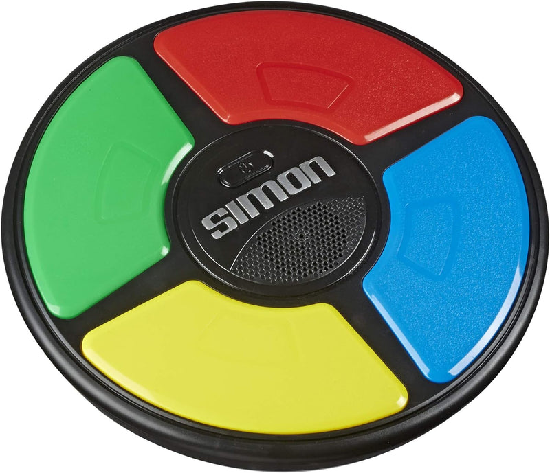 Simon Classique, Jeu De Mémoire Électronique Pour Enfants Et Familles, Dès 8 Ans, Avec Sons Et Lumières, Taille Compacte, Jeux De Voyage, Famille Et Entre Amis