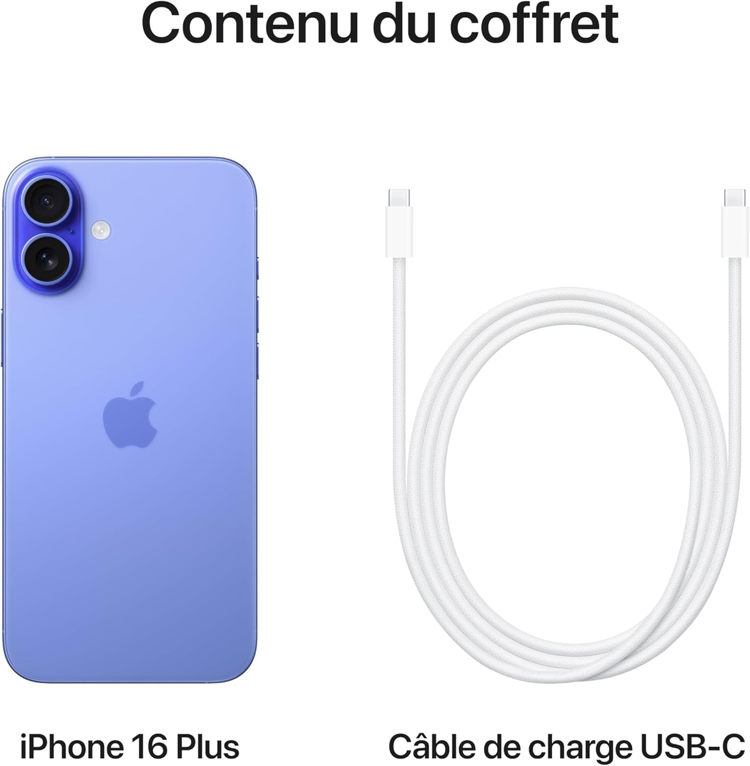 Iphone 16 plus (256 Go) - Outremer
