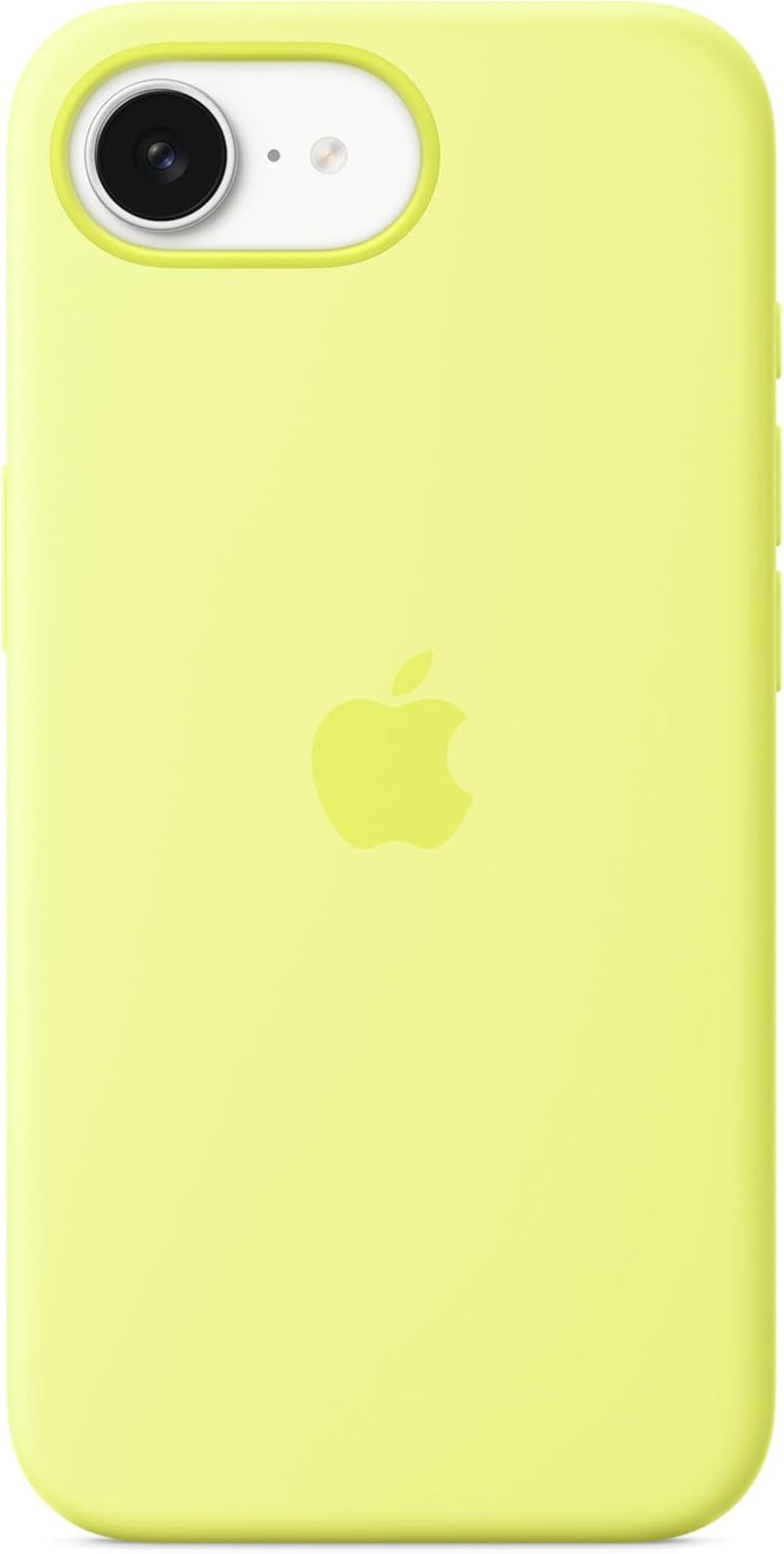 Coque En Silicone Pour Iphone 16E - Jaune Fluo