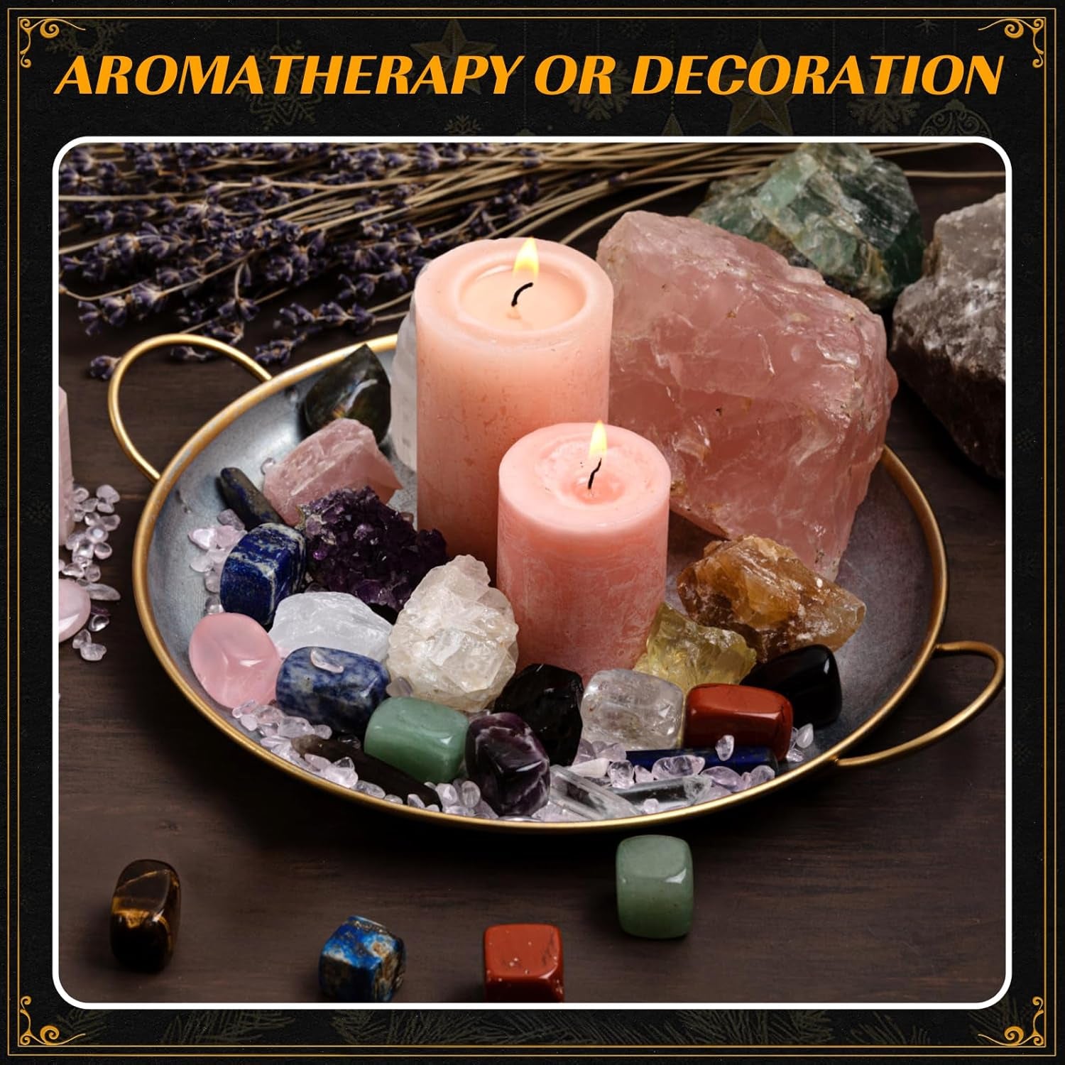 Calendriers De L'Avent 2025 Pierre Précieuse Femme Homme Lithothérapie Calendrier Noël À Rebours Pour Ado Fille Garçons