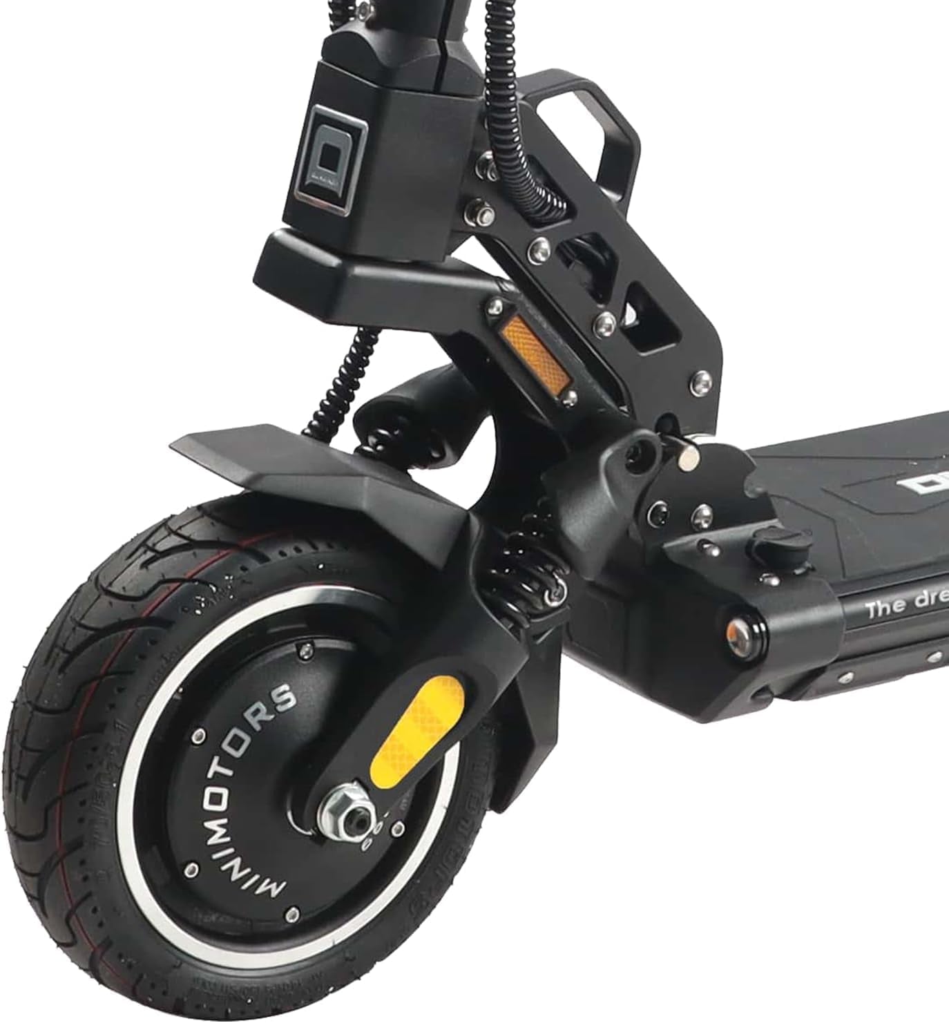 Minimotors - Trottinette Electrique Adulte Dualtron Aminia Long Body 52V / 15Ah, 2 Moteurs 1000W, Autonomie Jusqu'À 50Km, 25Km/H, Rapide Puissante Et Confortable, Noire