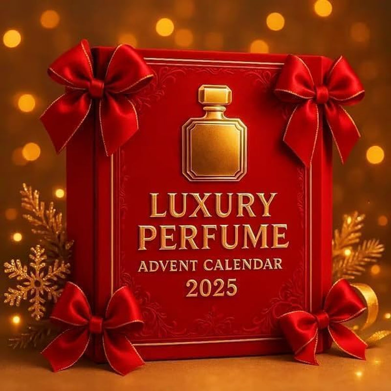 Calendrier De L'Avent 2025 Avec Parfums De Luxe - 24 Jours De Parfums De Créateurs Pour Femmes Et Hommes,Avec 24 Mini Ornements De Parfum Plats 2D