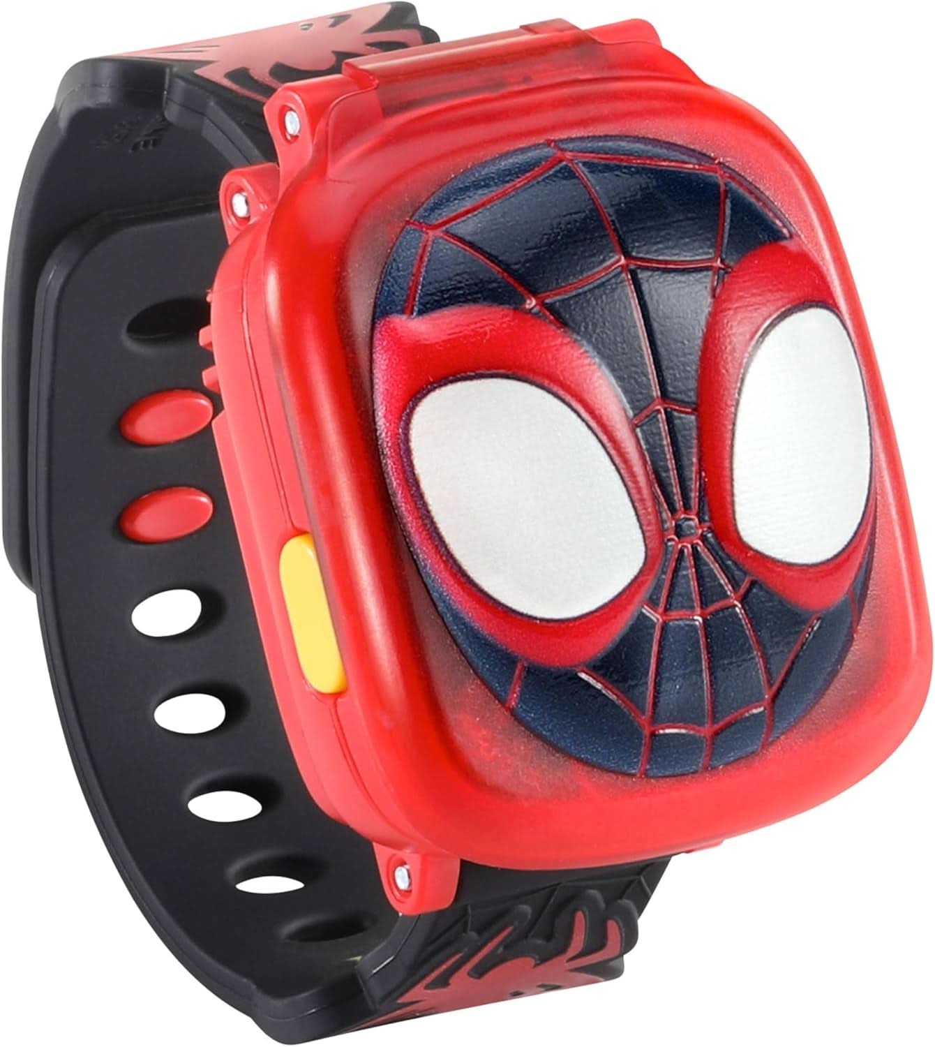 - La Montre-Jeu Interactive De Spin - Montre Enfant Spidey Avec Écran Animé, Bracelet Réglable, 9 Cadrans, 4 Jeux Éducatifs - Jouet Marvel - Cadeau Enfant De 3 Ans À 7 Ans - Contenu En Français