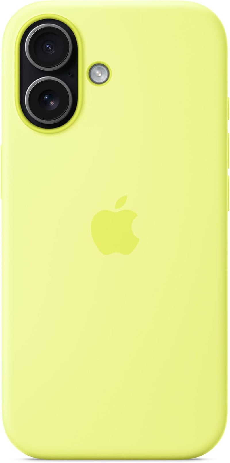 Coque En Silicone Avec Magsafe Pour Iphone 17 - Jaune Fluo