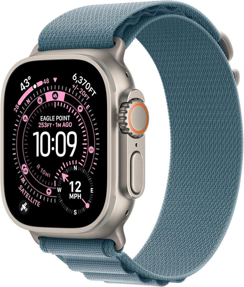 Watch Band - Alpine Loop - 49 Mm - Bleu Clair - Large