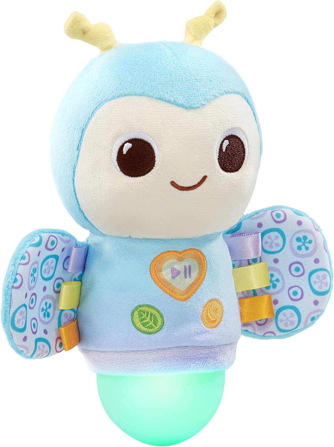 - Lili, Ma Luciole Douce Nuit, Peluche Lumineuse Et Musicale Qui Change De Couleur, Musique Douce, Berceuses Et Sons De La Nature, Cadeau De Naissance Bébé - Contenu En Français