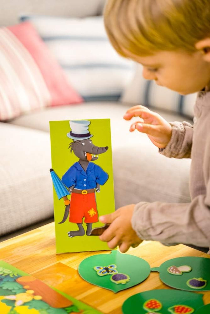 – Le Jeu Du Loup | Jeu De Société | Coopératif Pour Enfants | Fini Ta Cueillette Avant Que Le Loup Soit Habillé | Premier Jeu De Société Amusant Pour Tout-Petits | De 1 À 4 Joueurs | Dès 3 Ans