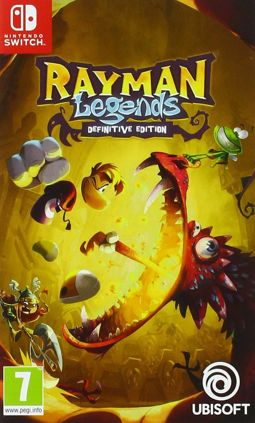 Rayman Legends - Definitive Edition Pour Nintendo Switch, Usb2.0