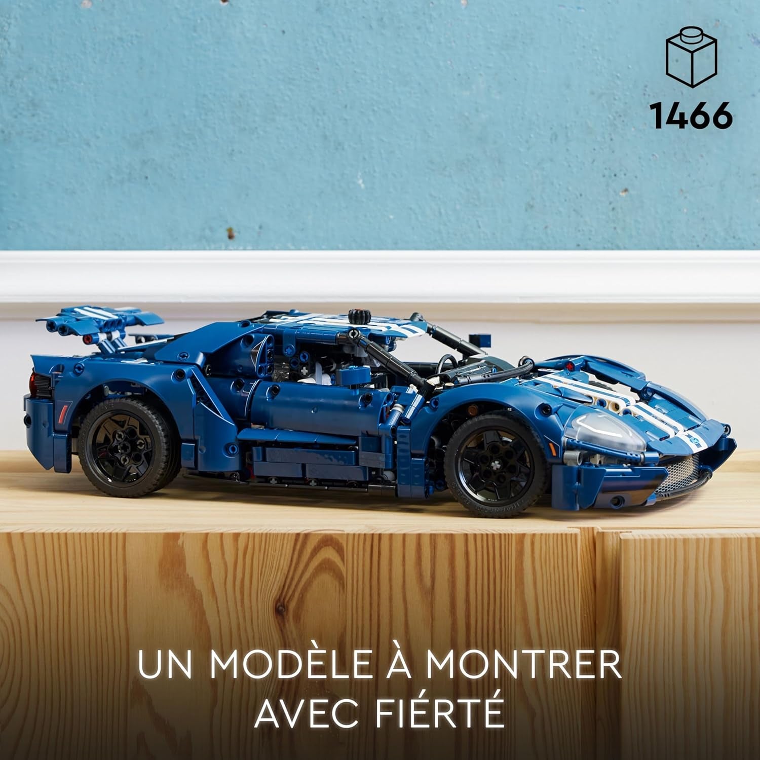 42154 Technic Ford GT 2022, Maquette De Voiture Pour Adultes À Construire, Échelle 1:12 Avec Caractéristiques Authentiques, Set De Collection Avancé