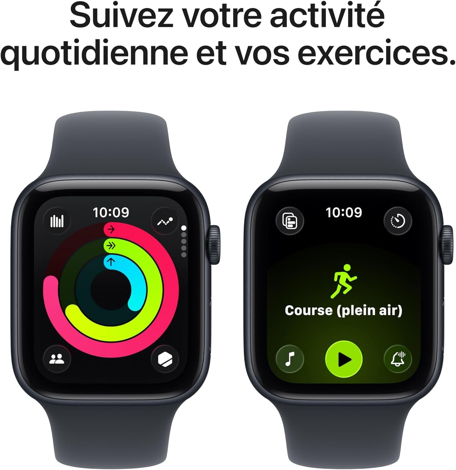 Watch SE 3 [GPS + Cellular 44 Mm] Montre Connectée Avec Boîtier Minuit Et Bracelet Sport Minuit. Moniteur Activité/Sommeil/Fréquence Cardiaque, Écran Toujours Activé