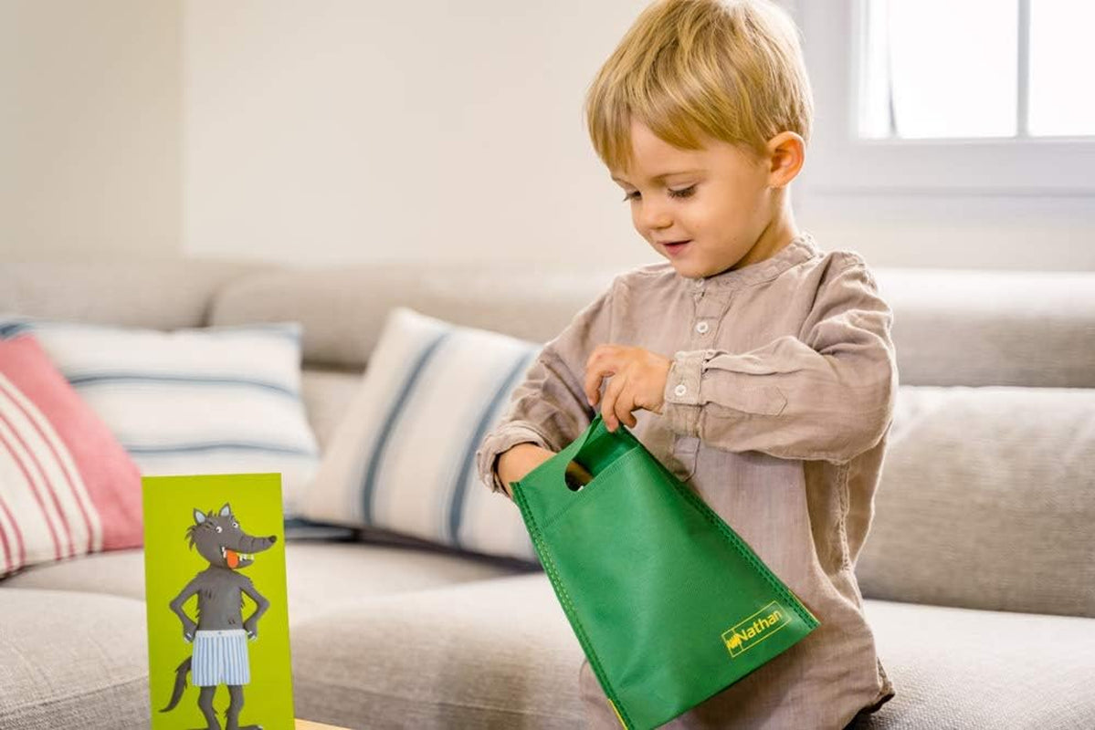 – Le Jeu Du Loup | Jeu De Société | Coopératif Pour Enfants | Fini Ta Cueillette Avant Que Le Loup Soit Habillé | Premier Jeu De Société Amusant Pour Tout-Petits | De 1 À 4 Joueurs | Dès 3 Ans