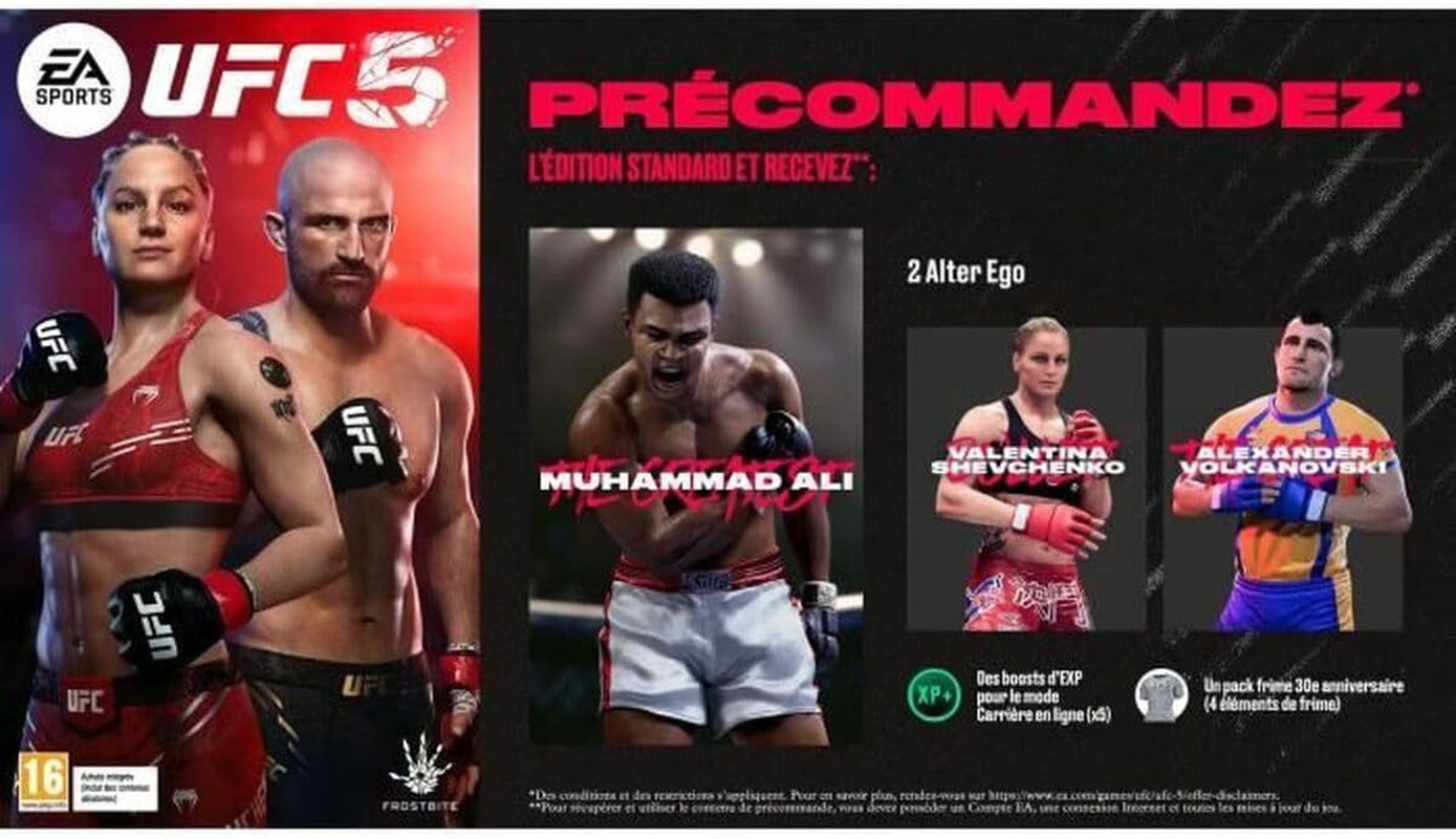 EA SPORTS UFC 5 Standard Edition XBOX Series X | Jeu Vidéo | Français