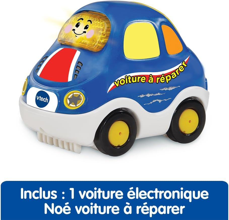 - Tut Tut Bolides, Garage SOS Dépannage Avec Noé Voiture À Réparer, Garage Voitures Enfant, 3 Zones Magiques, Cadeau Garçon Et Fille De 1 an À 5 Ans - Contenu En Français