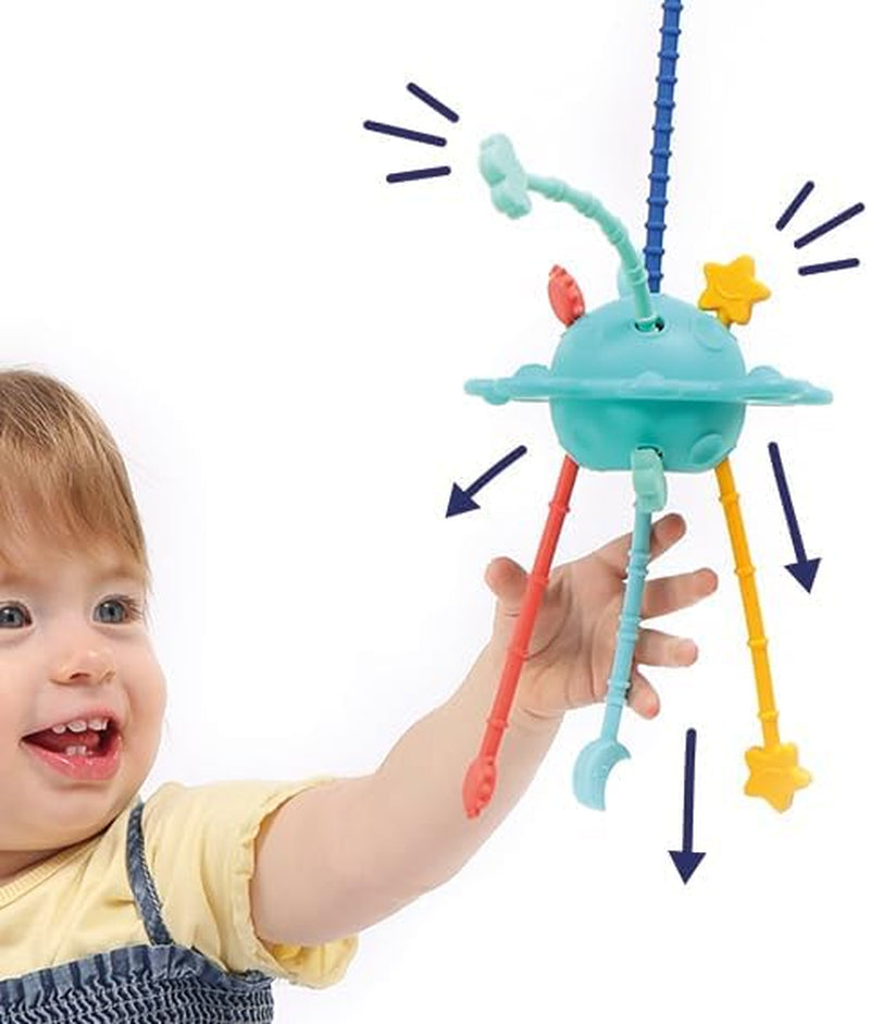 - Zippy Toy - Jouet De Stimulation Multisensorielle - Différentes Textures - Ergonomique - Matière Souple - Dès 10 Mois - Soulage La Poussée Dentaire - Dextérité Et Motricité - 14X21X14 Cm