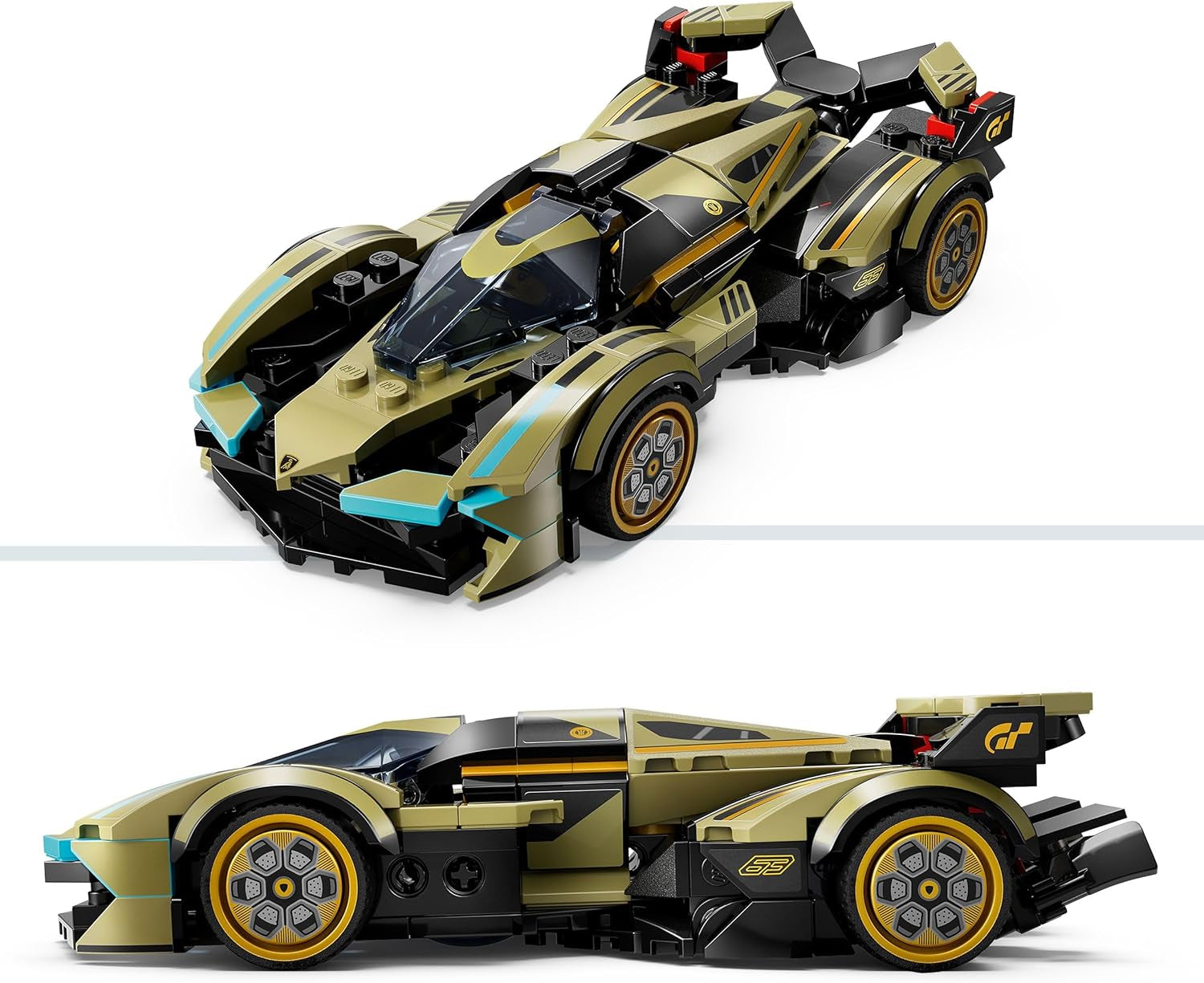 Speed Champions Lamborghini Lambo V12 Vision GT Super Car - Réplique De Véhicule Jouet - Modèle À Construire - Cadeau Pour Enfants Garçons Et Filles De 10 Ans Et plus Et Fans De Jeux Vidéo 76923