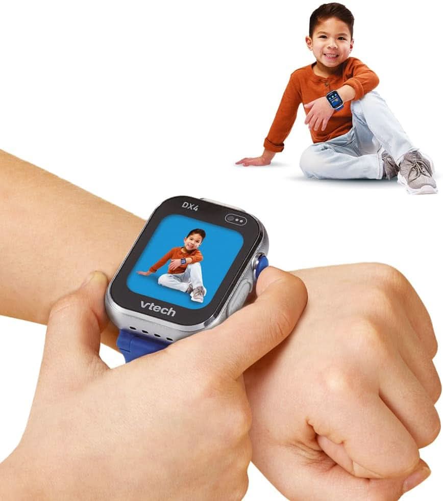 - Kidizoom Smartwatch DX4 Violette - Montre Digitale Enfant 16 En 1 Avec Écran Tactile Couleur, Jeux, Applications, Appareil Photo Et Vidéo - Cadeau Enfant Dès 5 Ans - Contenu En Français