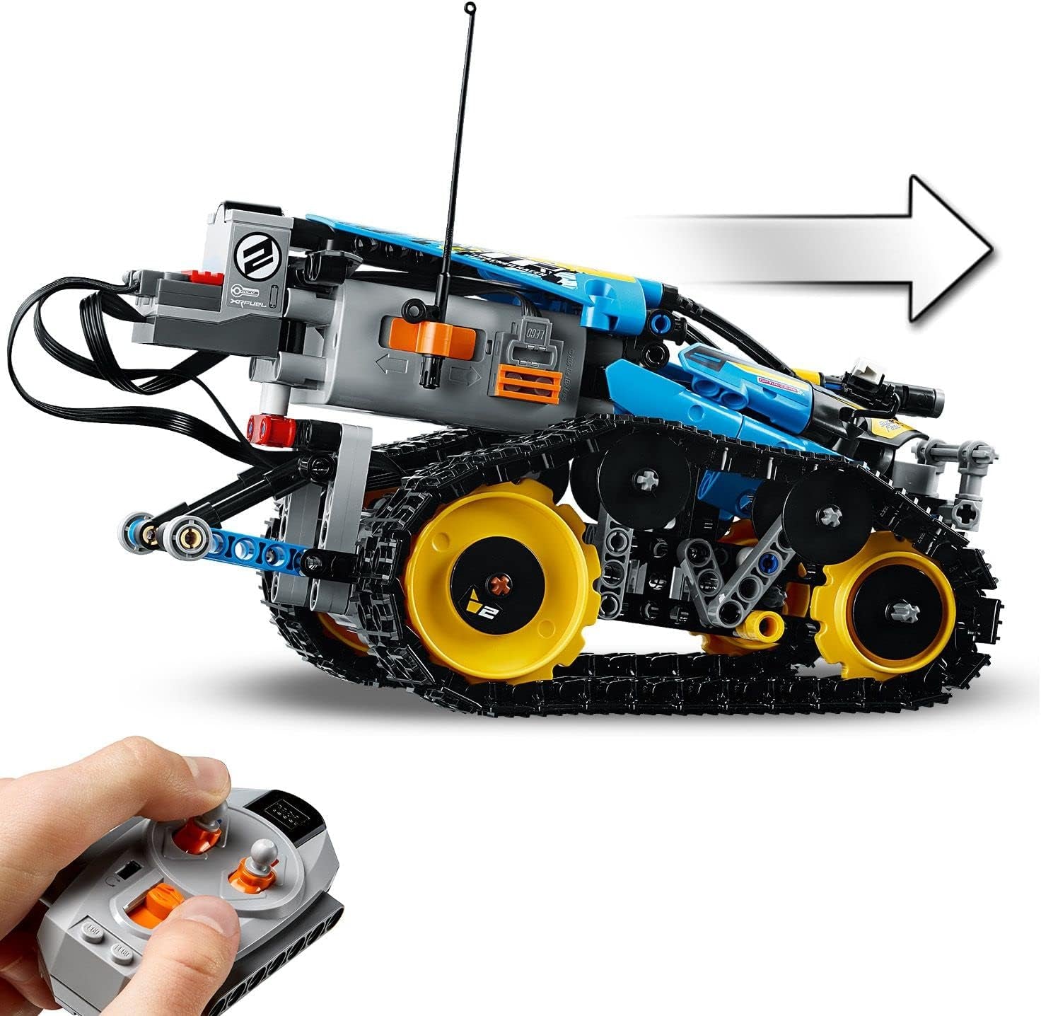 42095 Technic Le Bolide Télécommandé Jouet De Voiture De Course RC Et Cadeau Pour Enfants De 9 Ans Et +