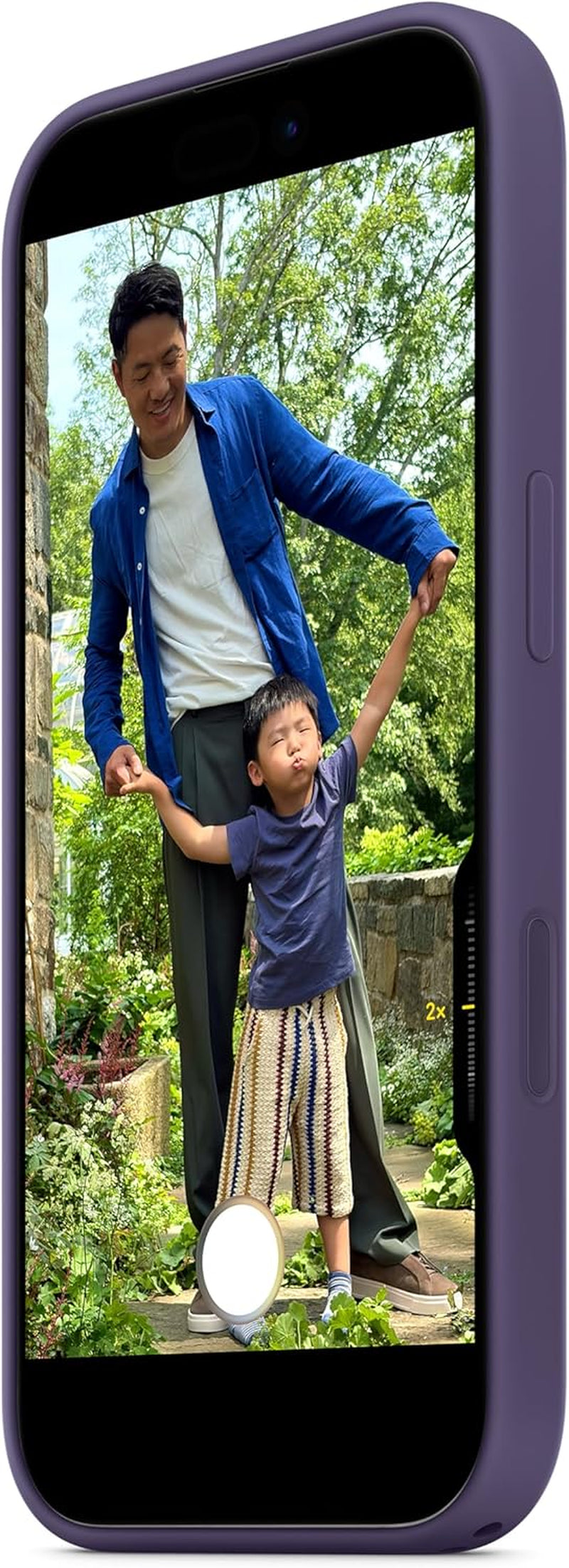 Coque En Silicone Avec Magsafe Pour Iphone 17 - Brume Violette