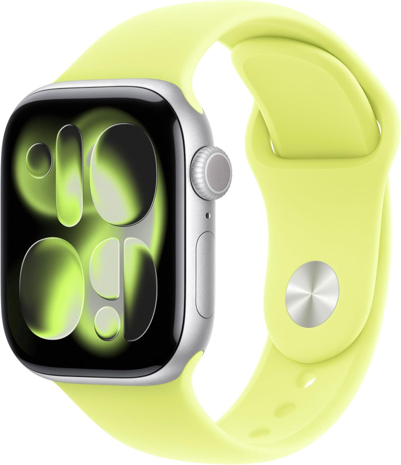 Watch Band - Bracelet Sport - 42 Mm - Jaune Fluo - M/L