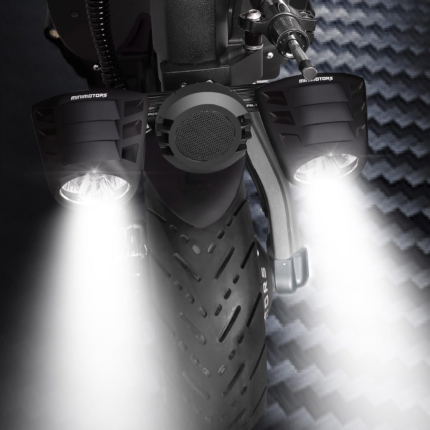 Trottinette Electrique Adulte Thunder 3-72V 40Ah, 2 Moteur 2500W, Autonomie Jusqu'À 125Km, 25Km/H, Rapide Puissante Et Confortable, Noire