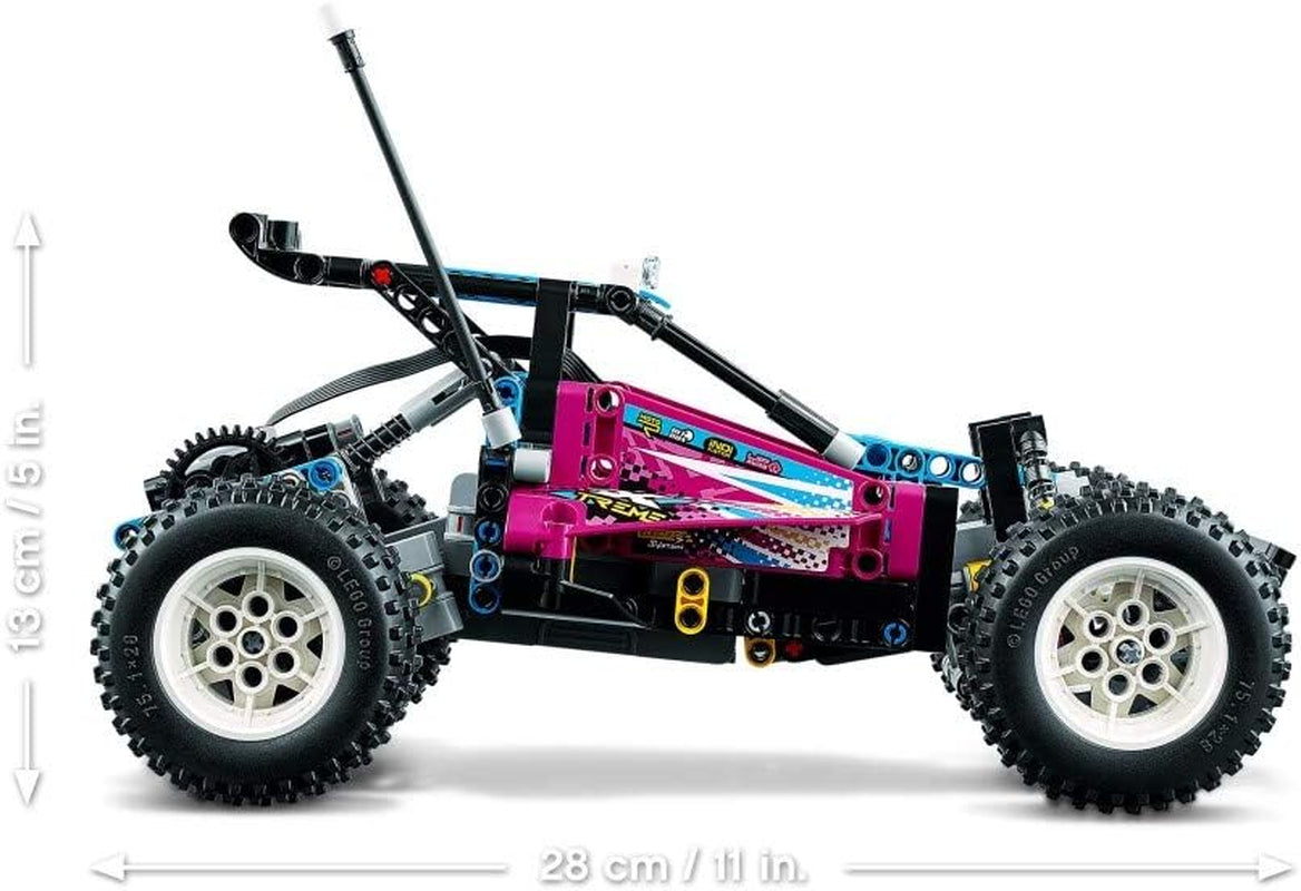 42124 Technic Buggy Tout-Terrain, Jouet Voiture Télécommandée RC, Suspensions AV Et AR, Control+, Idée Cadeau Garçons Et Filles, 10 Ans Et Plus