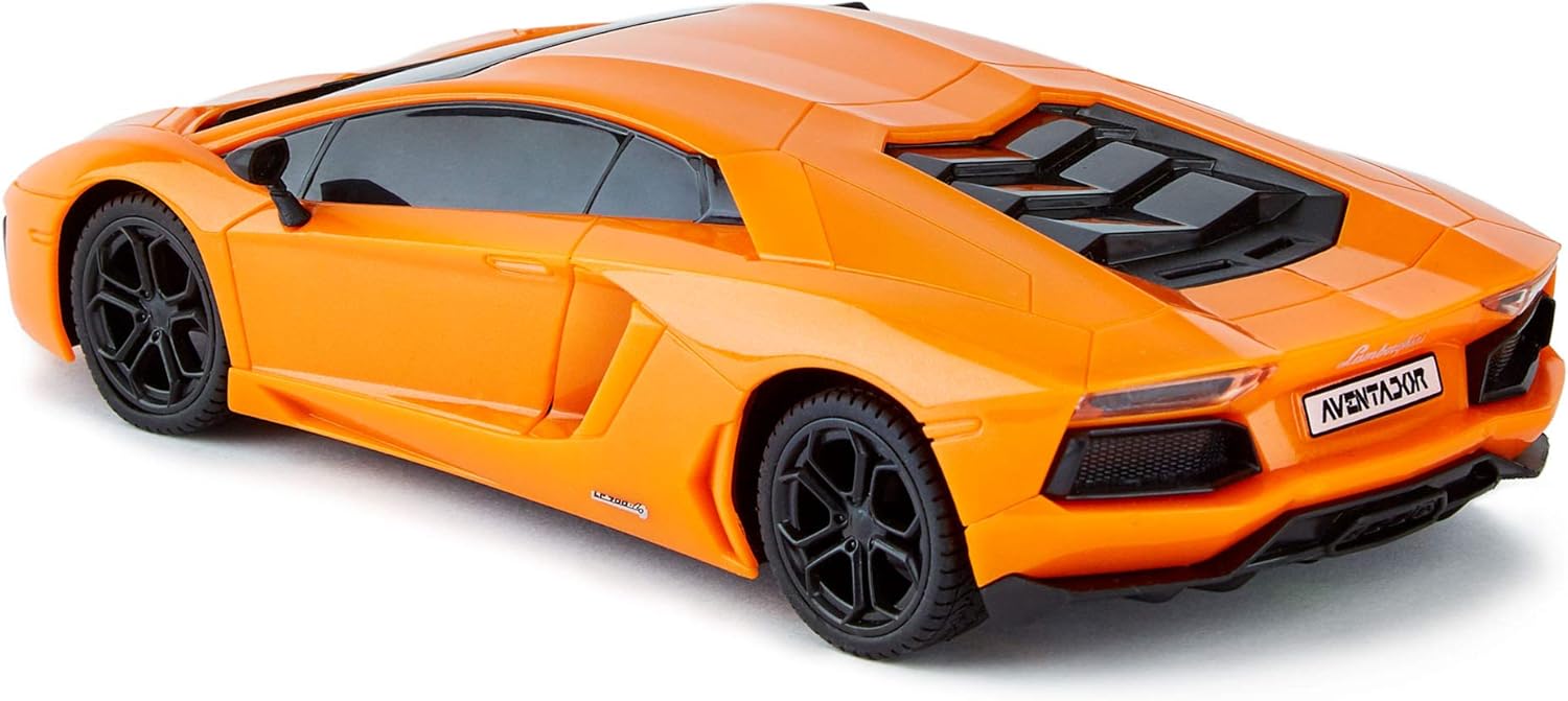 Lamborghini Aventador - Télécommande Sous Licence Officielle Pour Enfants Avec Feux De Travail, Modèle RC Pour Voiture 1:24, 27 Mhz, LP700-4