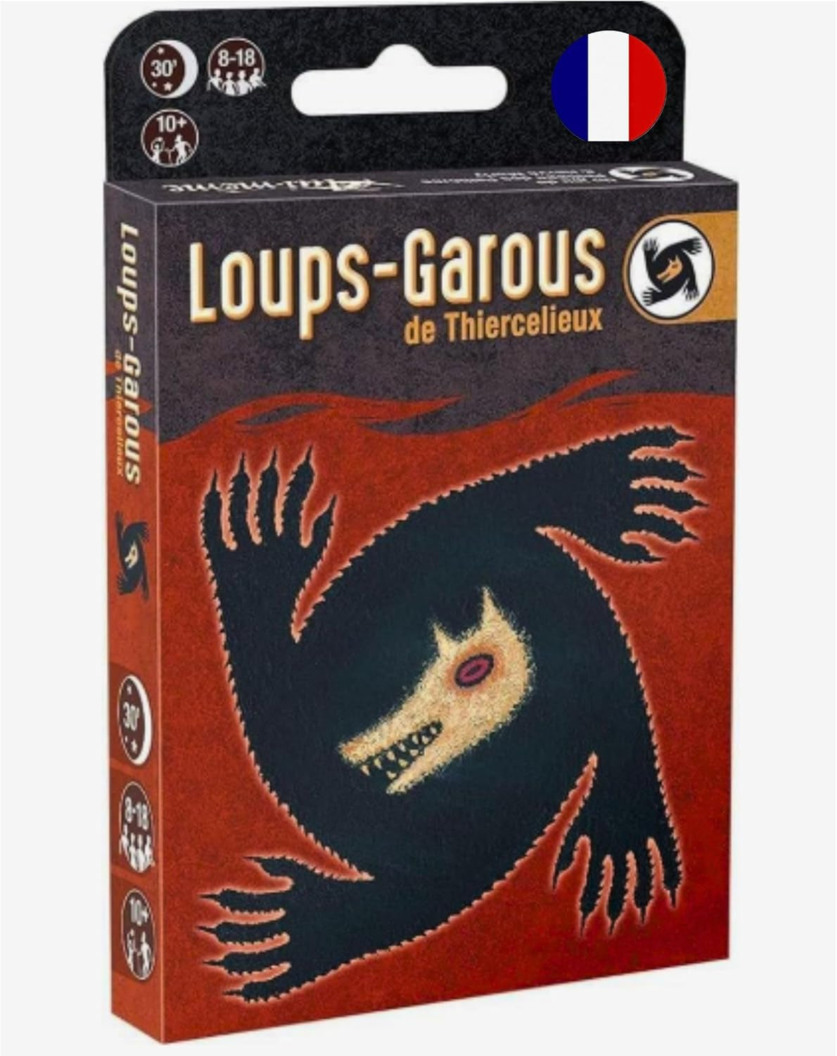 Les Loups-Garous DE THIERCELIEUX - Jeu De Société De Bluff Pour Adultes Et Enfants Dès 10 Ans - Jeu D'Ambiance De 8 À 18 Joueurs - Jeu De Rôles En Version Française - 30 Min